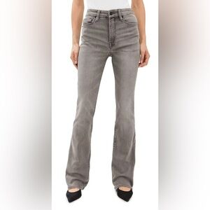 Good American Good Classic Bootcut Jeans: Black 336